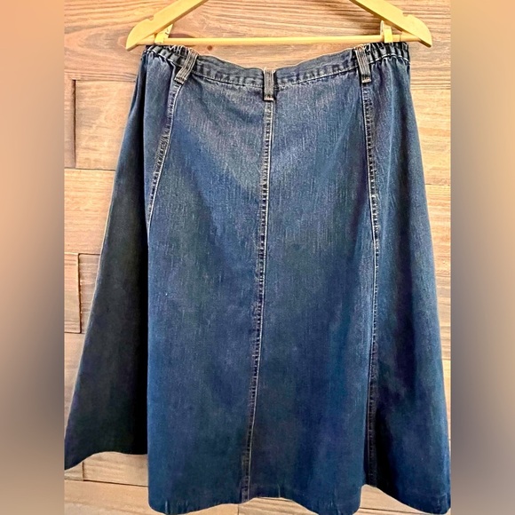 ROAMAN'S FALL DENIM A-LINE SKIRT 16W - Picture 9 of 9